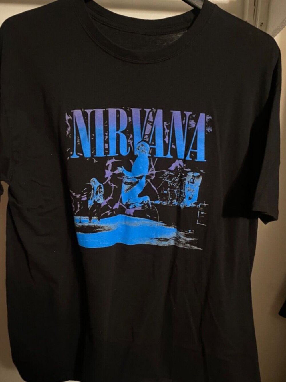 Oversized Nirvana Graphic T-Shirt Size L